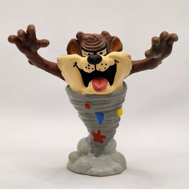 Vintage Taz Tornado PVC Figure 1990 Looney Tunes Applause Cake Topper