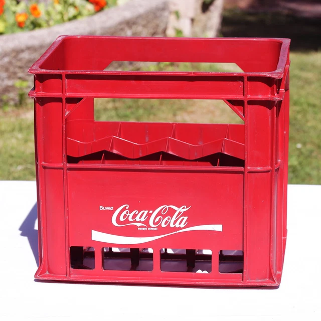 Casier à Bouteilles En Plastique Rouge 8 Places - Fabrication Italienne MANFREDI - Occasion