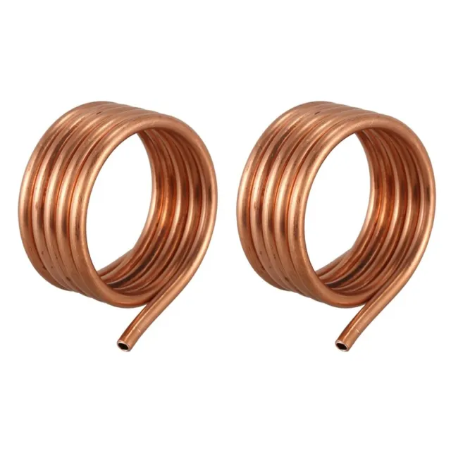 2X Water Cooling Pipes Tube Water Cooled Pure Copper  for 775 Brushed RC9181