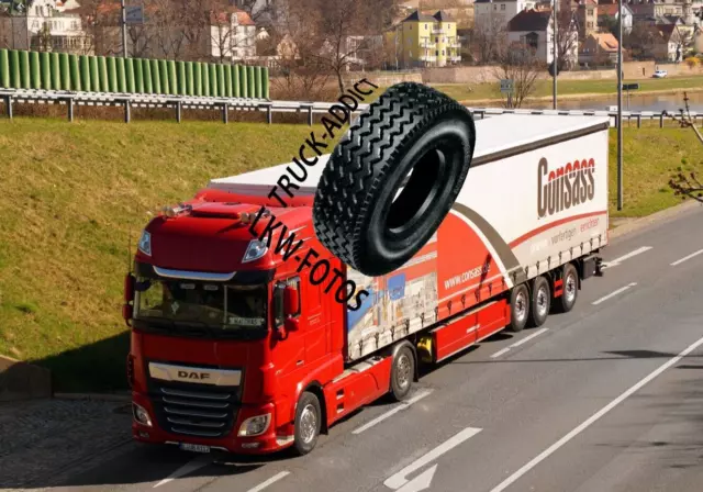 Truck Photo, Lkw Foto, DAF XF Gardinenplanensattelzug, Breuer Transporte