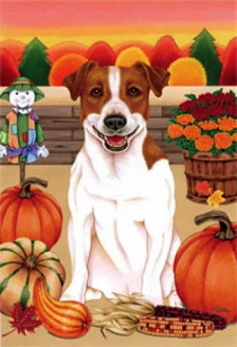Autumn (TP) Garden Flag - Jack Russell Terrier 67024