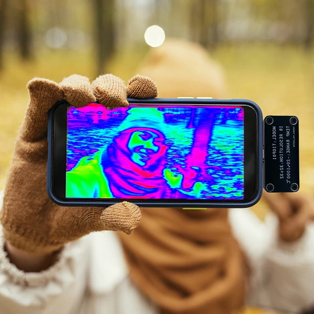 Mini Thermal Imager modalità multicolore esterne per cellulare Android -de