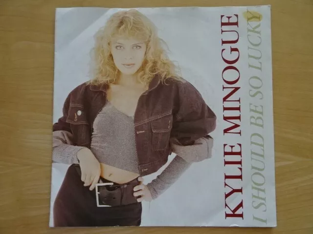 7" Single - Kylie Minogue - I Should Be So Lucky - 1988