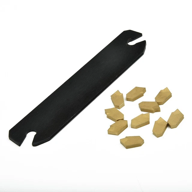 ✅SPB26-3 26mm Parting Grooving Cut-Off Tool Holder &10X GTN-3 SP300 Inserts Set
