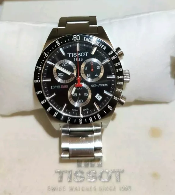 Tissot PRS 516 Men's Silver Watch - T044417