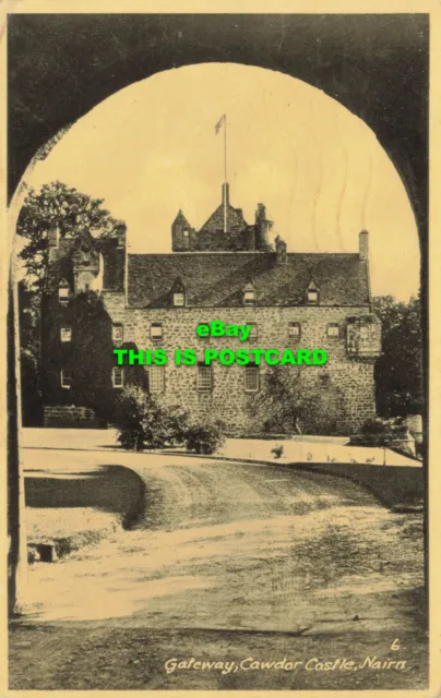 R603769 Nairn. Cawdor Castle. Gateway. M. and L. National Series. 1955