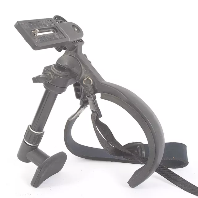 CAMERA STABILISER  SHOULDER HAND GRIP MOUNT With SHOULDER BODY STRAP For DSLR's