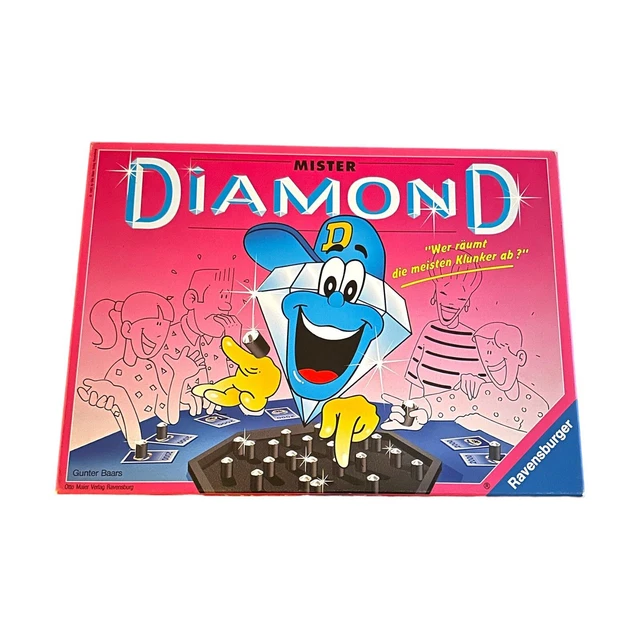 Mister Diamond Ravensburger Gesellschaftsspiel 1993 GEPRÜFT & VOLLSTÄNDIG