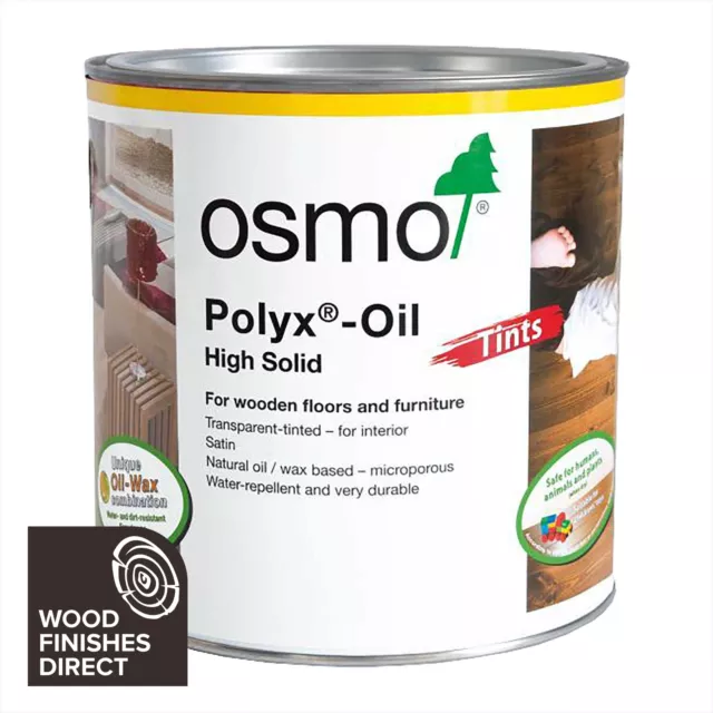 Osmo Polyx Oil Tints - 125ml, 750ml, 2.5L - All Variations - Free P&P