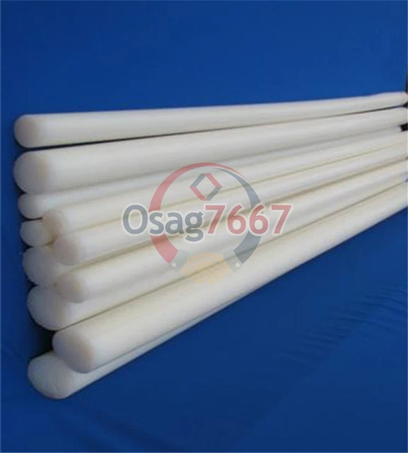 20pcs ABS Styrene Plastic Round Bar Rods Diameter 2mm length 250mm White