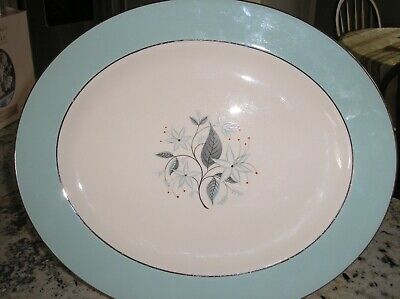 Homer Laughlin Vintage Serving Plate Cavalier Eggshell "Dianne" pattern