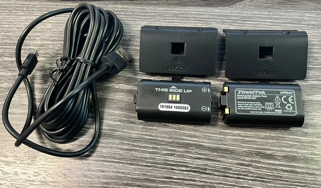 Lot of 2 Nyko Power Paks For Use W/ Xbox One Controller