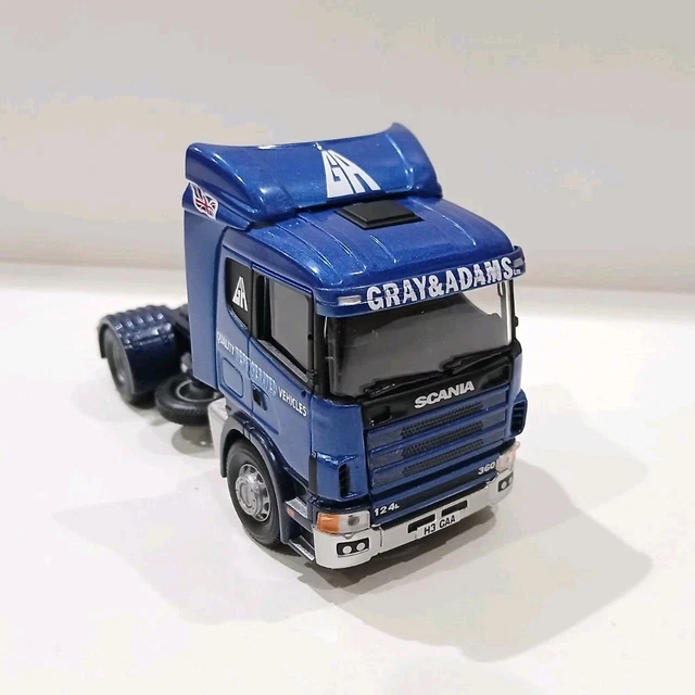 CORGI 1/50TH SCALE SCANIA UNIT ONLY GRAY AND ADAMS £18.00 - PicClick UK