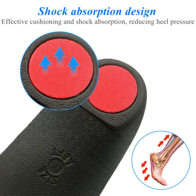 3/4 Orthotic Shoe Insoles Inserts High Arch Support Flat Feet Plantar Fasciitis 3