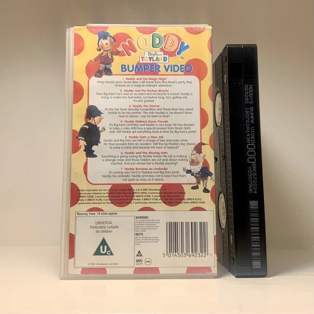 Noddy - Noddy’s Bumper Video, Magic Night and Other Stories [VHS] [VHS Tape] 3
