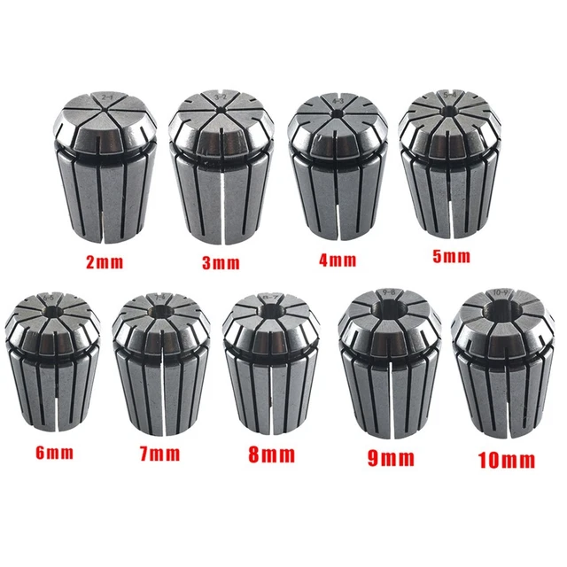Collet Chuck Height 34mm Machine Tool Bottom Diameter 25mm Carbon Steel
