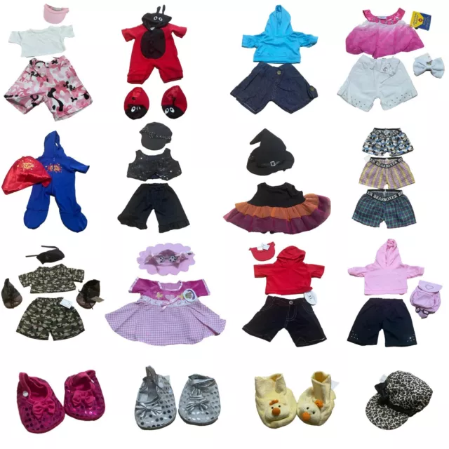 Teddy Bear Clothes fits 15" Build a Bear Skirt Trousers Dress Christmas Outfits