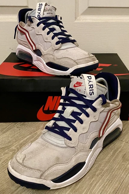 paris saint germain x jordan ma2 trainers white