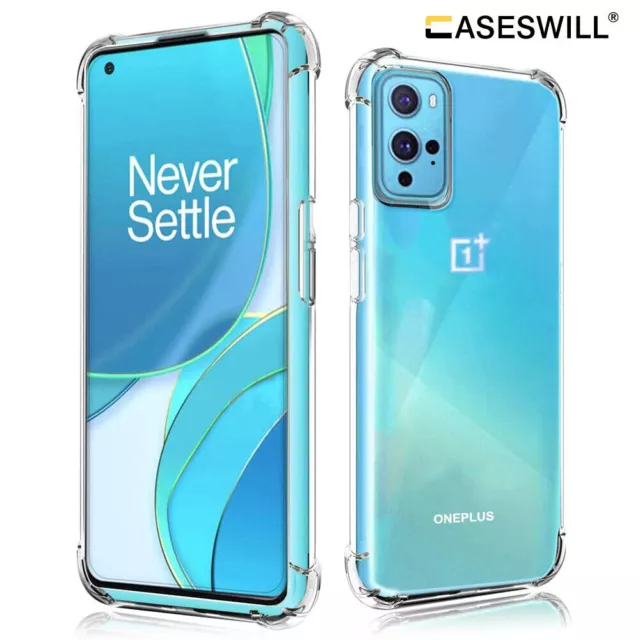 Pour OnePlus 9/9 Pro Case Caseswill Clear Slim Antichoc Souple TPU...