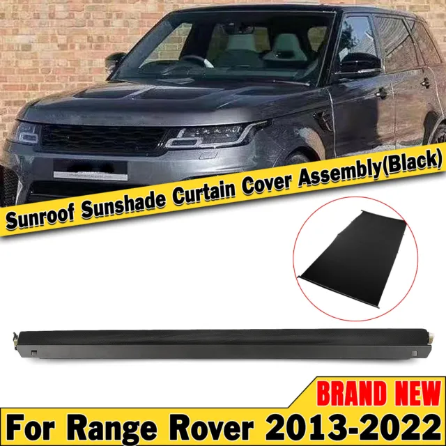 1x Sunroof Shade Curtain Cover Assembly For Range Rover L405 L494 2013-22 Black