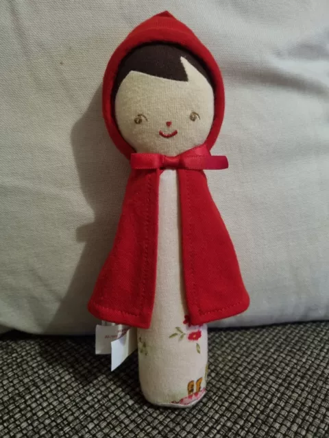 Alimrose little red riding good girl Squeaker baby toy cute Australian deer