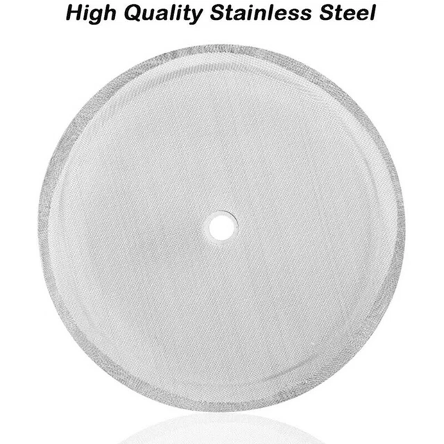5 Filtri In Acciaio Inox Per French Press 600ml - Filtro Caffè Riutilizzabile 150 Maglie - 4