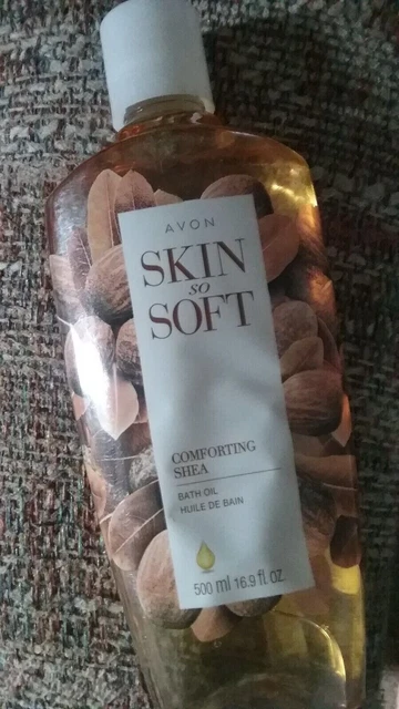 RECONFORTANTE ACEITE DE BAÑO DE KARITÉ (16,9 fl. oz.) AVON Mujer Baño RETIRADO Stock Antiguo NUEVO