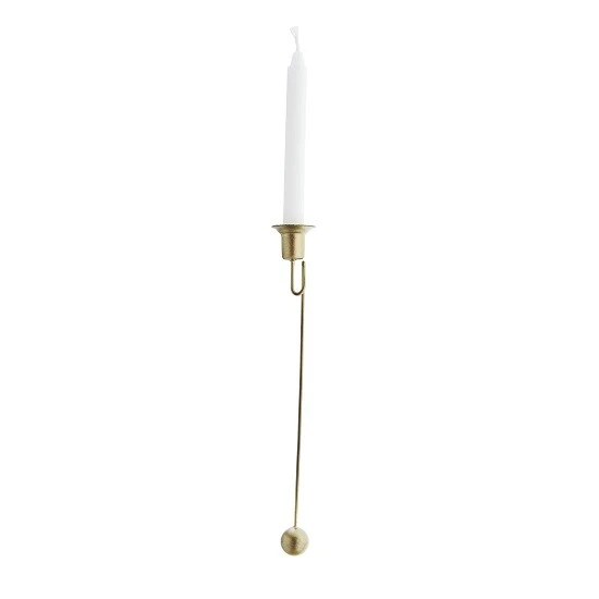 Candle Holder Christmas Tree Hanging With Ball Set of 2 by Madam Stoltz