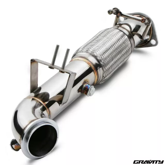 3" Stainless Race Exhaust De Cat Decat Pipe For Ford Focus St250 St 250 St2 St3