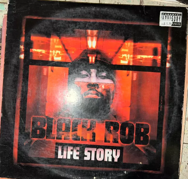 早割クーポン 未使用 Black Rob - Life Story / 2 x レコード LP 洋楽