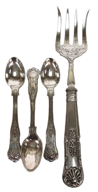 Mappin Bros And William Hall & Sons Silver Plate