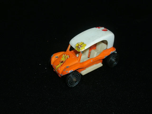 Voiture Miniature Majorette #232 - Dune Buggy Rouge - Vintage 1/55 France - Occasion