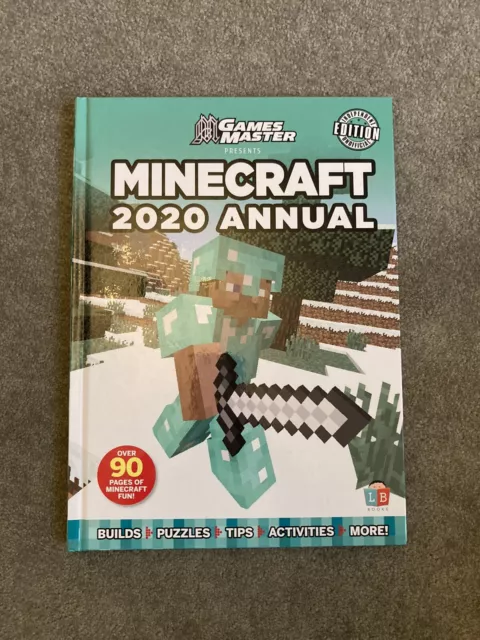 Brand new Minecraft 2020 Annual.Hardback.Games master.Unofficial