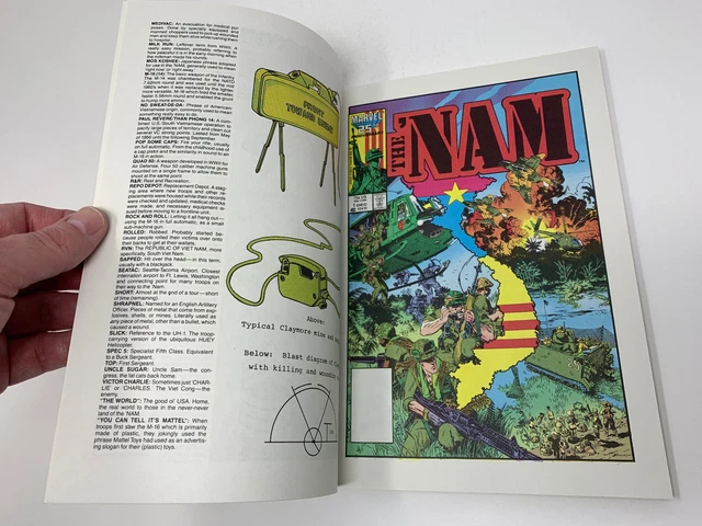 Vintage 1987 THE 'NAM Volume 1 Marvel Comics Graphic Novel Vietnam War NICE 4
