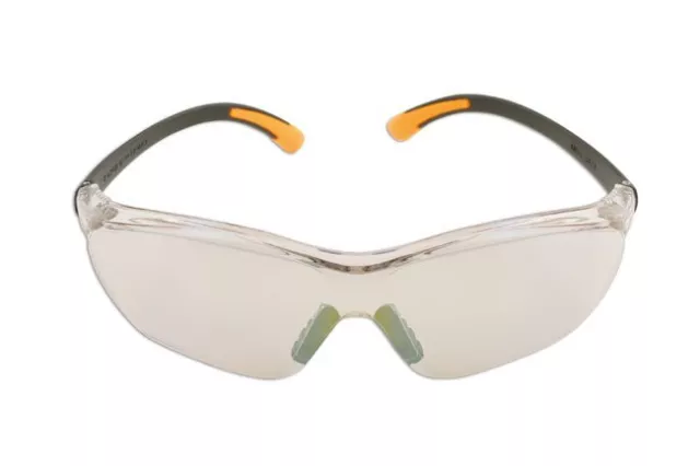 Laser Tools 5674 Gafas Seguridad - Transparente/Espejo UV Protection