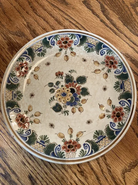 Delft Polychrome Antique plate
