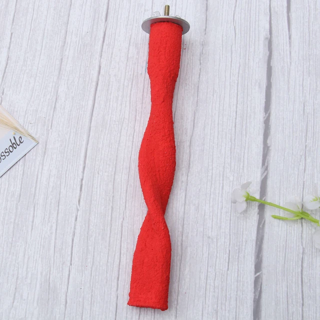 2 X20cm Vögel Stehen Multitools Sittich Vogelkäfig Sandpapierstangen Für Zement 2