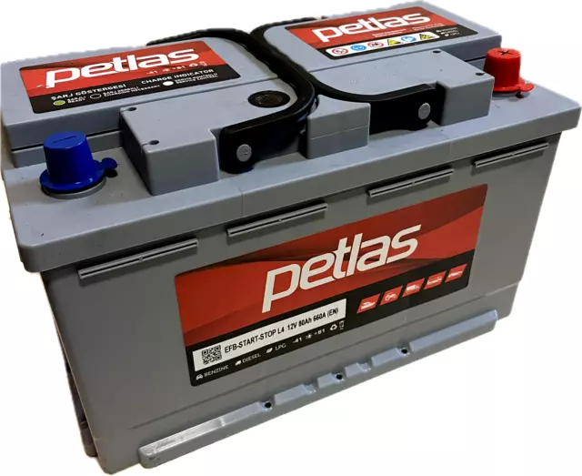 Batterie Démarrage Fulmen AGM Stop and Start 12V 80Ah-800A