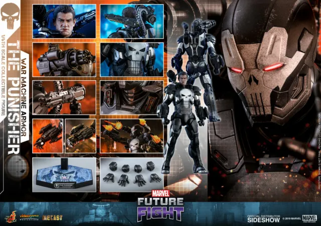 Hot Toys 1/6 Scale 12 Inch Marvel Future Fight THE PUNISHER WAR MACHINE VGM33D28 2