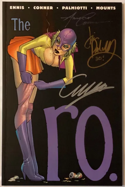 The Pro #1 1st Print Signed by Amanda Conner Jimmy Palmiotti Garth Ennis