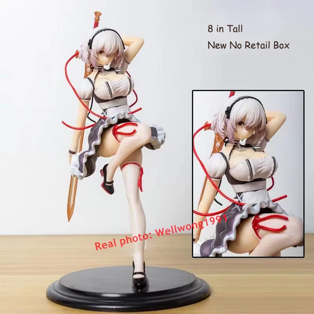 thumbnail image 2 of 21cm PVC Anime Standing Female Figure 1/6 Scale Collectible Model 2 of 14