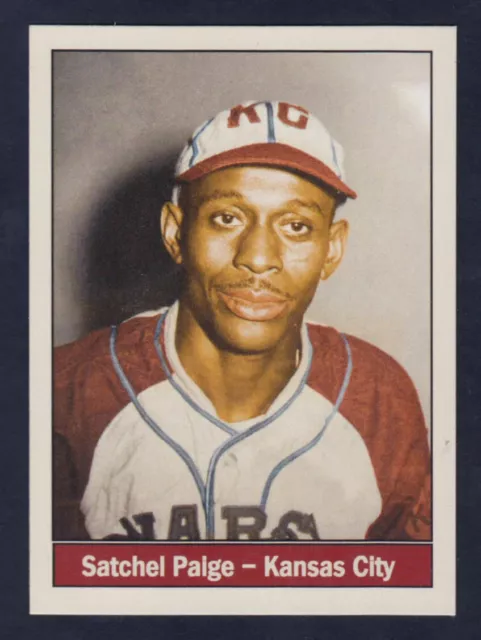 Satchel Paige '42 Kansas City Monarchs Negro League American Sports Heroes NM+