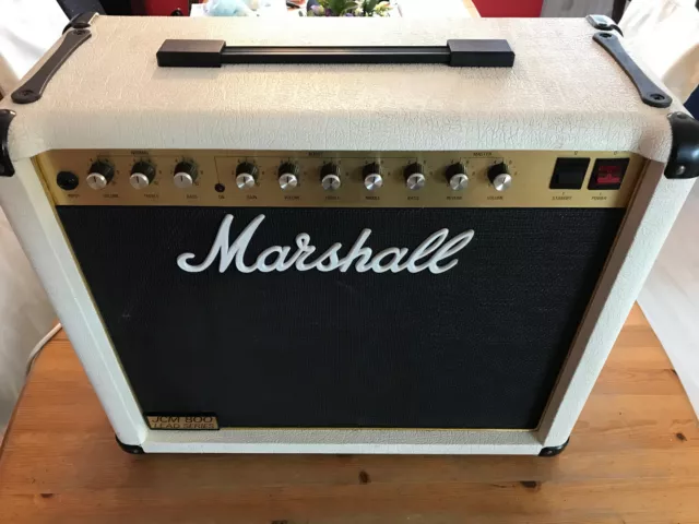 1983 Marshall JCM 800 50 Watt, 4210 Gitarren Röhrenverstärker Weiß ,Original