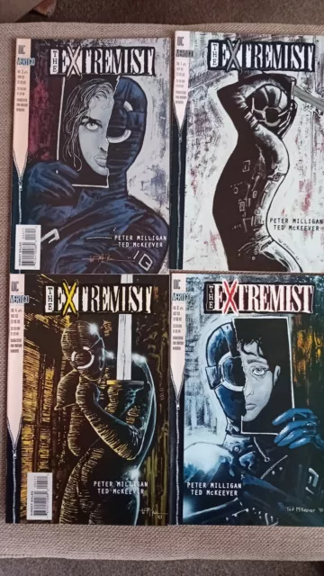 THE EXTREMIST # 1-4 (1993) DC COMICS vertigo Peter Milligan, Ted McKeever