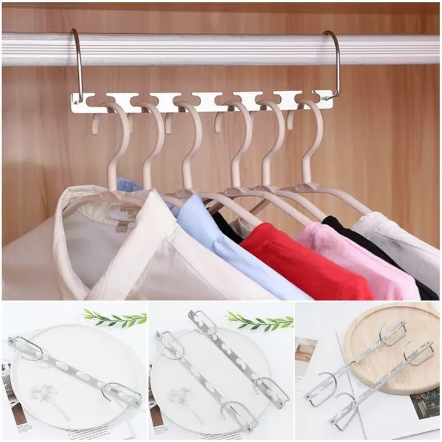 Hook Save Space Magic Hangers Metal Cloth Hanger Clothes Hanging Clothes Rack