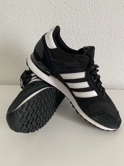 adidas Originals – ZX 700 – Schwarze Sneaker Gebraucht Wie neu Gr. 42,5 UK 8,5 2