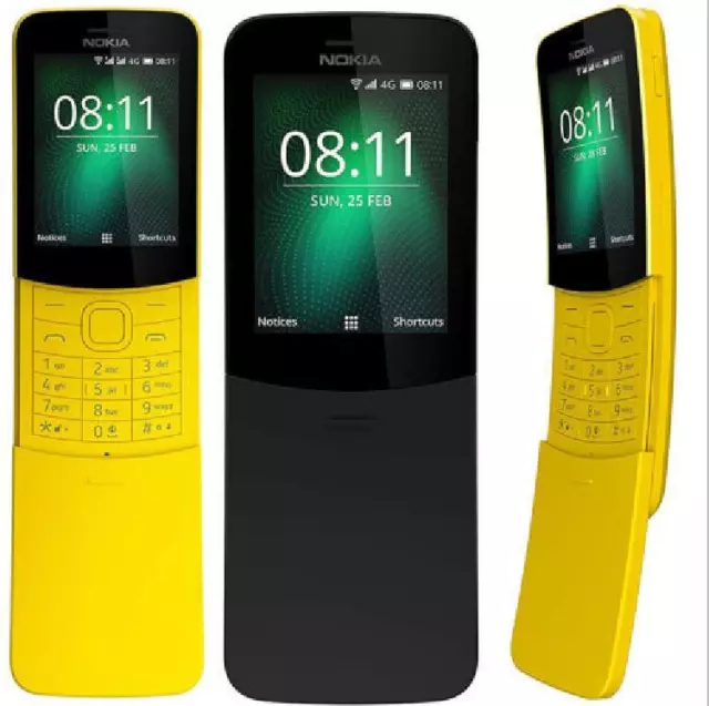 Original Nokia 2720 Flip (2019) 4G LTE 4GB 512MB 2MP Cell Phone Dual SIM
