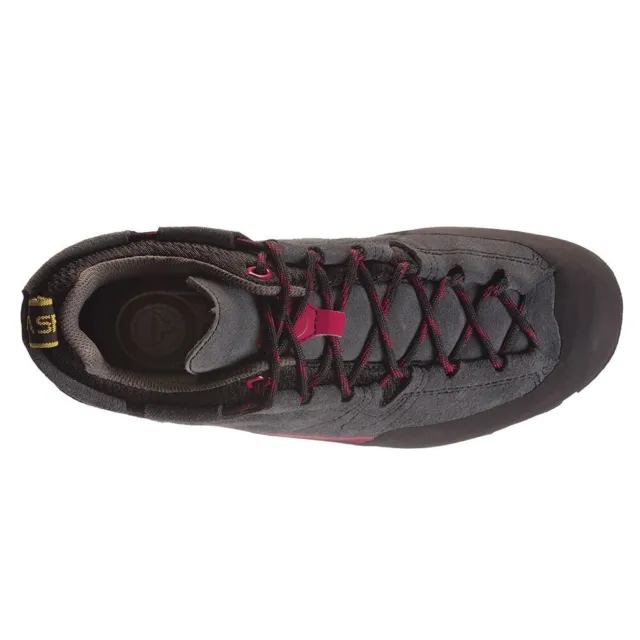 La Sportiva Boulder X Womens Approach Shoe, US 8.5, EUR 40, Carbon/Beet 3
