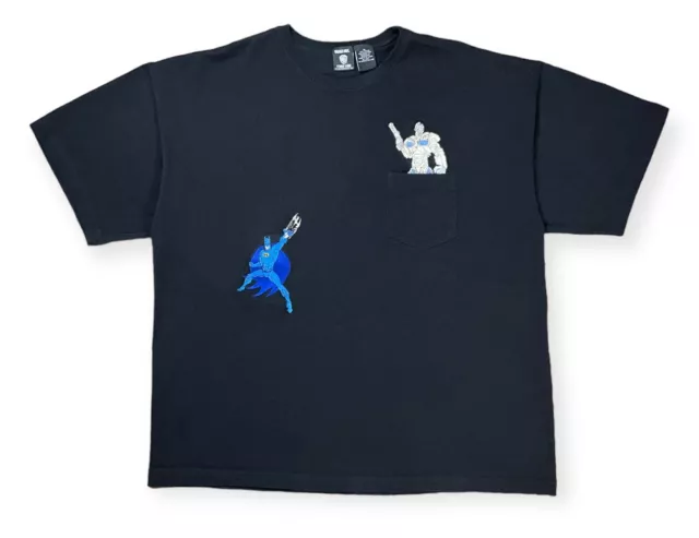 VINTAGE 1997 WARNER Bros Studio Batman Mr. Freeze Black Pocket