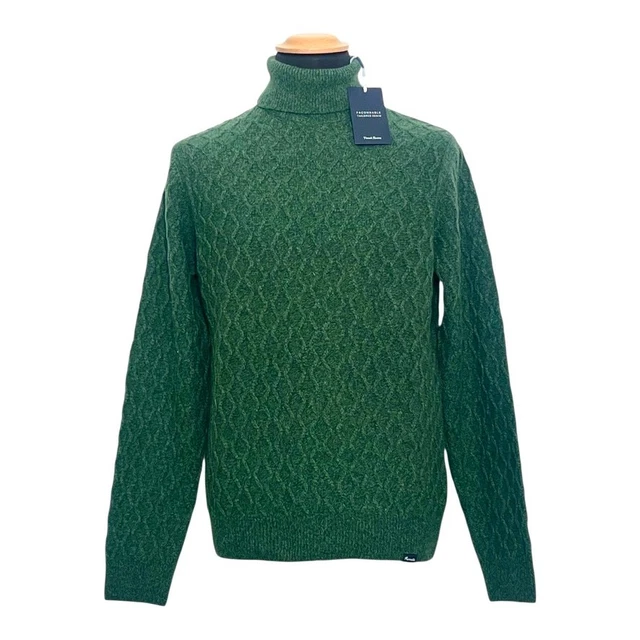 Pull Burton Marron Laine & Cachemire Taille XXL Homme - Neuf Avec Étiquette